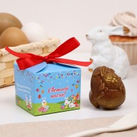 Шоколадная бомбочка с маршмеллоу "Кролики" 35 г: 