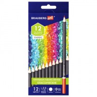 Карандаши художественные цветные BRAUBERG ART CLASSIC, 12 цветов, МЯГКИЙ грифель 3,3 мм, 181536: Цвет: Цветные художественные карандаши BRAUBERG ART CLASSIC отличаются мягким грифелем высокого качества, который позволяет достичь насыщенности и равномерности цвета. Цвета хорошо смешиваются между собой, растушёвываются и накладываются друг на друга.
: BRAUBERG ART
: Китай
: Художникам
: Материалы для графики
: Карандаши цветные профессиональные
: Карандаши цветные профессиональные классические
Набор состоит из 12 ярких цветов. Круглая форма сечения и матовый корпус позволяют удобно держать карандаши в руке. Древесина ценных пород и качество исполнения гарантируют легкую заточку. Благодаря высококачественному грифелю диаметром 3,3 мм рисунок ложится густой и четкой линией, обеспечивая бархатистую поверхность. Мягкий грифель дает мягкость нанесения и насыщенные цвета, позволяя легко смешивать различные оттенки. Все карандаши заточены и поставляются в плотной картонной упаковке с европодвесом.