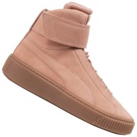PUMA Platform Mid Women Sneakers 364588-04: Цвет: https://www.sportspar.com/puma-platform-mid-women-sneakers-364588-04
Brand: PUMA Brand logo on the tongue, heel and sole surface material: leather Inner material: synthetic (artificial leather), textile Sole: rubber Upper made of high quality suede PUMA-Formstrip on the sides Tongue with breathable mesh material Mid-cut, the leg ends at ankle height leg and tongue slightly padded stabilized heel area circumferential hook-and-loop fastener belt on leg grippy outsole Lace closure pleasant wearing comfort NEW, with box &amp; original packaging