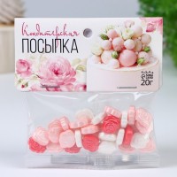 Кондитерская посыпка "Розы", микс, 20 г: Цвет: Кондитерская посыпка "Розы", МИКС  - это незаменимое украшение для Вашего праздничного стола. Даже самый простой в исполнении десерт заиграет яркими красками благодаря нашей кондитерской посыпке.Хрустящее лакомство подойдет не только для тортов и капкейков, но и для макарун, печенья и пряников, напитков и пончиков. Посыпкой приятно и вкусно похрустеть просто так, или же украсить завтрак: кашу, мягкий творог, мороженое, желе.Наш товар станет отличным подарком для любого кондитера или любителя кондитерского искусства.
: КондиМир
: Китай
