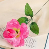 Цветы искусственные "Роза розовая" 40 см: 