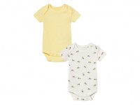 Baby Bodies, 2 St?ck, kurzarm, aus reiner Baumwolle: 