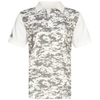 adidas Digital Camouflage Boy Golf Polo Shirt GM4109: Цвет: https://www.sportspar.com/adidas-digital-camouflage-boy-golf-polo-shirt-gm4109
Brand: adidas Material: 100% polyester (recycled) Brand logo gummed on the right sleeve Primegreen - high-performance fabric made from at least 50% recycled materials Polo collar with three-button placket straight cut regular fit short sleeves elastic material with a smooth feeling on the skin patterned front pleasant wearing comfort NEW, with tags &amp; original packaging