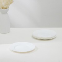 Набор десертных тарелок Luminarc CADIX, d=19,5 см, стеклокерамика, 6 шт, цвет белый: Цвет: Посуда Luminarc из стеклокерамики - прекрасный образец классической белой посуды. Без такой посуды не обойдется ни одна кухня - она универсальна. Такие изделия можно использовать каждый день, а также по особенным случаям в праздничной сервировке.</p><b>Преимущества:</b></p><ul><li>Набор тарелок выполнен из высококачественных и прочных материалов;</li><li>Посуда будет красиво смотреться на столе, порадует и гостей, и хозяев дома;</li><li>Универсальные тарелки придадут любому вечеру элемент изысканности.</li></ul>Можно использовать в СВЧ, мыть в посудомоечной машине.</p>
: Luminarc

