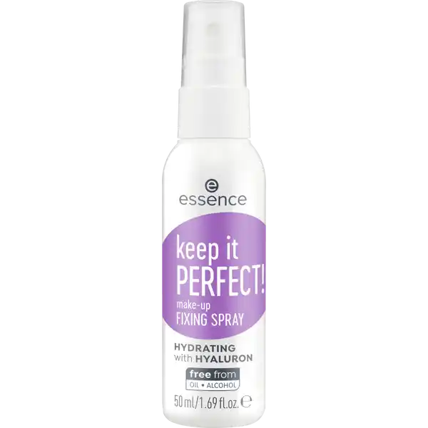 essence keep it PERFECT! make-up FIXING SPRAY: Цвет: https://www.rossmann.de/de/make-up-essence-keep-it-perfect-make-up-fixing-spray/p/4250947564189
Produktbeschreibung und details Stay gorgeous Perfekt fixiert mit einem Sprhsto Die leichte transparente Formulierung des Makeup Fixing Sprays legt sich schtzend auf den fertigen Makeup Look und sorgt so fr ein langanhaltendes Ergebnis Wirkt erfrischend beschwert nicht und ist duftneutral Kontaktdaten cosnova GmbH Am Limespark  D Sulzbach UrsprungslandHerkunftsort Polen Anwendung und Gebrauch Mit Fixingspray hlt das Makeup besonders lange auch bei Regen und Hitze Das Spray wird mit rund  cm Abstand in kreisfrmigen Bewegungen auf das fertige Styling aufgesprht Augen und Mund dabei am besten schlieen Auerdem lsst sich etwas Fixingspray auf Eyeshadow Brushes sprhen und damit Lidschatten intensivieren Inhaltsstoffe AQUA WATER PROPYLENE GLYCOL PVP ETHYLHEXYLGLYCERIN SODIUM HYALURONATE PHENOXYETHANOL Warnhinweise und wichtige Hinweise Warnhinweise Vorsicht Augen und Mund geschlossen halten Bei Augenkontakt bitte grndlich mit Wasser splen