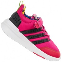 adidas x LEGO® Racer TR X Baby / Kids Sneakers GW0922: Цвет: https://www.sportspar.com/adidas-x-lego-racer-tr-x-baby/kids-sneakers-gw0922
Brand: adidas Upper material: textile, synthetic Inner material: textile Sole: rubber Brand logo on the sole, tongue and heel Low cut, leg ends below the ankle stabilized and extended heel area classic Adidas stripes on the side in a Lego look hook-and-loop fastener with a strap Tab on the verse TPU cover piece pleasant wearing comfort NEW, in box &amp; original packaging