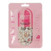 Ампульная маска для лица Jigott Ampoule Mask, с экстрактом жемчуга: Цвет: Тканевая маска для лица, пропитанная эссенцией, обогащенной экстрактом жемчуга и комплексом питательных веществ, помогает выровнять цвет лица, а также осветлить пигментные пятна и веснушки. Витамины и аминокислоты, которыми богат экстракт жемчуга, питают кожу и насыщают ее полезными веществами необходимыми для сохранения молодости и сияния кожи.Использование маски Jigott Pearl Real Ampoule Mask значительно замедляет процесс старения, уменьшает морщины и придает лицу красивый естественный цвет.Активные компоненты в составе маски (гиалуроновая кислота, бетаин и коллаген) обладают увлажняющими и восстанавливающими свойствами. Для изготовления маски был использован натуральный экологически-чистый хлопок, который не вызывает аллергии и отлично прилегает к коже.<strong>Способ применения:нанести крем на очищенную и тонизированную кожу.<strong>Состав:Вода, глицерин, карбомер, триэтаноламин, динатриевая соль EDTA, гидроксиэтилцеллюлоза, бетаин, полисорбат 20, экстракт листьев Nelumbo Nucifera (лотоса орехоносного), экстракт Cucumis Sativus (огурца), экстракт жемчуга, экстракт коллагена, экстракт картофеля, экстракт плодов граната, экстракт Phellinus Linteus (гриба санхвана), экстракт Trametes Versicolor (гриба караватаке), экстракт Centaurea Nigra (бузины), экстракт траметеса разноцветного, экстракт цветка василька синего, экстракт семян Avena Sativa (овес), феноксиэтанол, ароматизатор.
Торговая марка: JIGOTT
Страна: Корея
