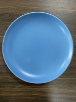 Тарелка обеденная 26см "Красавица" Голубое небо керамика: Цвет: Тарелка обеденная 26см "Красавица" Голубое небо керамика
