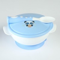 Набор детской посуды «Сладкий малыш», 3 предмета: тарелка на присоске, крышка, ложка, цвет голубой: Цвет: Тарелка: объём 310 мл., Размер: 12х12х5</p>Ложка - объём 5 мл., Размер: 13,5х2,5х2</p>Вилка - 13,5х2,5х2</p>
: Mum&Baby
: Китай
