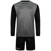 Givova Kit Manchester Goalkeeper Kit 2-piece KITP008-0910: Цвет: Brand: Givova Material: 100% polyester Set consisting of Jersey and Shorts Brand logo over the center of the chest, both sleeves and the trouser legs Round neckline with elastic, ribbed insert Long-sleeved elastic, ribbed cuffs Padding on the sleeves and the sides of the trousers elastic waistband with internal drawstring Breathable mesh insert in the crotch area for optimal air circulation All-over pattern on the Jersey elastic material comfortable to wear NEW, with label &amp; original packaging
https://www.sportspar.com/givova-kit-manchester-goalkeeper-kit-2-piece-kitp008-0910