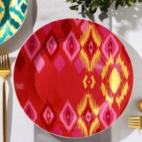 Тарелка фарфоровая обеденная Доляна Ask?m, d=25 см, цвет красный: Цвет: Посуда из фарфора серия Askim, такая же яркая и разная, как регионы Средиземноморья. Миксуйте и сочетайте разные формы и орнаменты, украшая стол этой оригинальной серией.Тарелка обеденная прекрасно впишется в интерьер любой кухни и станет настоящим украшением вашего стола. Стильный, яркий дизайн украсит сервировку как повседневного, так и праздничного вечера. Посуда из фарфора имеет гладкую структуру, благодаря этому тарелка не темнеет и не впитывает запахи продуктов.Вся серия изготовлена из твердого фарфора с упрочненными краями, защищенными от сколов.Посуду можно греть в микроволновой печи. Можно мыть в посудомоечной машине, что позволит вам меньше времени проводить на кухне и больше времени посвящать семье и друзьям. .
: Доляна
: Китай
