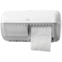 Диспенсер для туалетной бумаги TORK (Система T4) Elevation, белый, 557000: Цвет: Диспенсер для туалетной бумаги в стандартных рулонах подходит для туалетных комнат с низкой и средней проходимостью. Вмещает 2 стандартных рулона туалетной бумаги. Зубцы позволяют легко отрывать листы туалетной бумаги независимо от наличия перфорации.
Бренд: TORK
: Венгрия
1