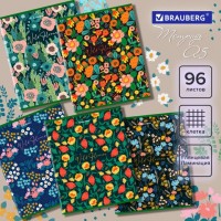 Тетрадь А5, 96 л., BRAUBERG, скоба, клетка, глянцевая ламинация, "Wild Flowers", 404429: Цвет: Удобная, практичная тетрадь BRAUBERG незаменима для школьников средних и старших классов, студентов и офисных сотрудников. Отлично подходит для записей большого объема.
: BRAUBERG
: Россия
14