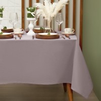 Скатерть Этель "Kitchen" 150х250 см, цвет сиреневый, 100% хлопок, саржа 220 г/м2: 