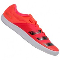 adidas Throwstar Men Athletics Shoes for Throwing Disciplines EG6158: Цвет: https://www.sportspar.com/adidas-throwstar-men-athletics-shoes-for-throwing-disciplines-eg6158
Brand: adidas Upper: synthetic, textile Inner material: synthetic Sole: rubber Closure: lacing developed for athletics throwing disciplines such as shot put, discus or hammer throwing Brand logo on the tongue and sole adizero - light upper material, focus is on speed and flexibility classic adidas stripes on the side of the forefoot area Perforated upper material for optimal air circulation padded entry and tongue fit: regular reinforced, padded heel area Pointed nubs on the outsole for optimal grip pleasant wearing comfort NEW, with box &amp; original packaging