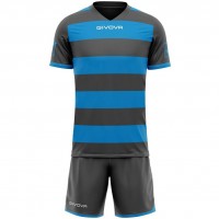 Givova Rugby Kit Jersey with Shorts grey/turquoise: Цвет: Brand: Givova Material: 100% polyester Brand logo sewn under the collar, on both shoulders and on both sides of the trouser legs elastic, ribbed V-neck Short sleeve elastic, ribbed arm cuffs Elastic waistband with inner cord Mesh inserts for optimal air circulation without inner net lining without side pockets regular fit NEW, with label &amp; original packaging
https://www.sportspar.com/givova-rugby-kit-jersey-with-shorts-grey/turquoise