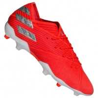 adidas Nemeziz 19.1 FG Kids Football Boots F99955: Цвет: Brand: adidas Upper material: synthetic, textile Inner material: textile, synthetic Sole: synthetic (FG) Brand logo on the sole Nemeziz lettering on the inside Closure: shoelaces 360 Agility Bandage System - made of revolutionary torsion tape, ensures unique flexibility, an ideal fit and a completely new wearing comfort All-over striped pattern classic adidas stripes on the side in the heel area elastic entry stabilized, padded heel area removable insole comfortable to wear NEW, with box &amp; original packaging
https://www.sportspar.com/adidas-nemeziz-19.1-fg-kids-football-boots-f99955