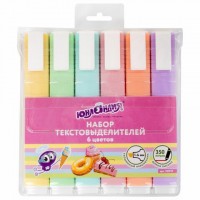 Набор текстовыделителей ЮНЛАНДИЯ 6 шт., АССОРТИ, "COLORSTAR PASTEL", линия 1-4 мм, 151717: Цвет: Текстовыделители ЮНЛАНДИЯ "COLORSTAR PASTEL" предназначены для выделения текста на бумаге любого типа.
: ЮНЛАНДИЯ
: Китай
: Канцтовары
: Письменные и чертежные принадлежности
: Маркеры и текстовыделители
: Текстовыделители
В наборе шесть пастельных цветов: ванильный, мятный, пастельный розовый, бирюзовый, лавандовый и персиковый. Плоская форма корпуса, диаметр которого 18 мм. Особый пастельный оттенок создает мягкие переходы и равномерно подчеркивает необходимую информацию. Скошенный наконечник имеет толщину линии письма от 1 до 4 мм, что обеспечивает удобство при работе с текстом, напечатанным мелким шрифтом, или таблицами. Благодаря особой водной основе чернил текстовыделитель не высыхает без колпачка в течение 8 часов. Текстовыделитель обладает экономным расходом чернил, при этом длина линии письма достигает 350 метров. Чернила быстро впитываются и тем самым предотвращают размазывание в процессе использования. Цвет колпачка и корпуса соответствует цвету чернил.