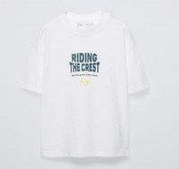 Zara Футболка оверсайз 120рр: 