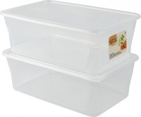 Набор контейнеров для заморозки SugarSpice Honey (2х0,9л) прозрачный /10шт: 