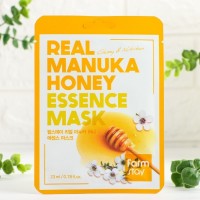 Тканевая маска для лица с экстрактом меда FarmStay Real Manuka Honey Essence Mask, 23 мл: Цвет: Manuka Honey Mask на основе ценнейшего натурального ингредиента — мёда манука обеспечивает интенсивное омолаживающее действие, глубоко питает и увлажнят кожу, успокаивает раздражения и воспаления, выводит токсины, восстанавливает эластичность, регулирует процессы регенерации, защищает от вредного воздействия окружающей среды. Маска состоит из трехслойного эластичного материала, который позволяет плотно приложить маску к коже и сохраняет оптимальный уровень увлажнения.
Способ применения: извлечь маску из упаковки и расположить её на поверхности очищенной, тонизированной кожи. Расправить плотно, убрав все образовавшиеся заломы и пузырьки воздуха и оставить маску на 15-20 минут. Затем удалить маску и нанести на кожу остатки эссенции из упаковки.
Состав: Water, Glycerin, Propylene Glycol, Sodium Hyaluronate, Propanediol, Phenoxyethanol, Polysorbate 20, Carbomer, Triethanolamine, Trehalose, Betaine, Allantoin, Xanthan Gum, Hydroxyethycellulose, Disodium EDTA, Fragrance, Leptospermum Scoparium Leaf Extract(1,000ppm), Honey Extract(1,000ppm), Camellia Sinensis Leaf Extract, Hamamelis Virginiana (Witch Hazel) Extract, Centella Asiatica Extract, Chamomilla Recutita (Matricaria) Extract, Rosa Centifolia Flower Extract.
: FarmStay
: Корея
