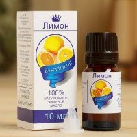 Эфирное масло "Лимон", флакон-капельница, аннотация, 10 мл: 