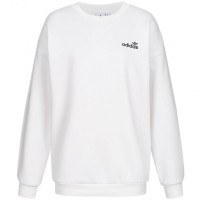 adidas Originals Women Oversize Sweatshirt GU9463: Цвет: https://www.sportspar.com/adidas-originals-women-oversize-sweatshirt-gu9463
Brand: adidas Material: 70% cotton, 30% polyester Brand logo on the left chest soft and warm fleece inner material Oversized elastic, ribbed crew neck long sleeve dropped shoulders elastic, ribbed hem and cuffs regular fit soft material pleasant wearing comfort NEW, with tags &amp; original packaging