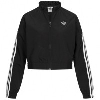 adidas Originals Cropped Women Windbreaker FU3859: Цвет: https://www.sportspar.com/adidas-originals-cropped-women-windbreaker-fu3859
Brand: adidas Material: 100%nylon Brand logo embroidered on the left chest with the iconic three stripes down the sleeves Cropped, shortened L lengths wind- and water-repellent material dropped shoulder seam short ruffle stand-up collar full-length zip with logo zip long sleeve elasticated gathered hem and cuffs without side pockets light material regular fit internal loop for hanging pleasant wearing comfort NEW, with tags &amp; original packaging