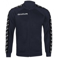 Givova Band Track Jacket BA06-0004: Цвет: Brand: Givova Material: 100% polyester Brand logo sewn on the right chest and as a logo stripe along the sleeves elastic, ribbed stand-up collar full zip two open side pockets long raglan sleeves elastic, ribbed cuffs and hem elastic material regular fit pleasant wearing comfort NEW, with tags &amp; original packaging
https://www.sportspar.com/givova-band-track-jacket-ba06-0004