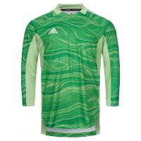 adidas Condivo 21 Men Long-sleeved Goalkeeper Jersey GT8421: Цвет: Brand: adidas Material: 100% polyester (recycled) Brand logo gummed on the right chest classic adidas stripes on the shoulders AeroReady - Moisture is absorbed super-fast for a pleasantly dry and cool wearing comfort Primeblue - high-performance material that z. Partly made of Parley Ocean Plastic® V-neck with elastic, ribbed insert long sleeve Cuffs with elastic, ribbed insert side slits for more freedom of movement extended back part fit: Regular Fit elastic material All Over Print pleasant wearing comfort NEW, with tags &amp; original packaging
https://www.sportspar.com/adidas-condivo-21-men-long-sleeved-goalkeeper-jersey-gt8421