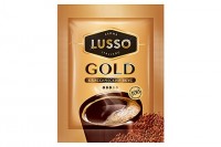 «LUSSO», кофе Gold, растворимый, 2г (упаковка 80шт.): 
