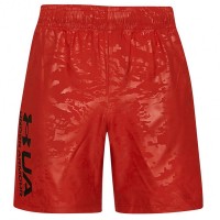 Under Armour Woven Men Shorts 1361432-839: Цвет: https://www.sportspar.com/under-armour-woven-men-shorts-1361432-839
Brand: Under Armour Brand logo vertically on the left trouser leg Material: 100% polyester elastic waistband internal drawstring two open side pockets Pocket lining made from lightweight mesh material subtle, slightly shiny all-over pattern pleasant wearing comfort NEW, with label &amp; original packaging
