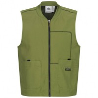 adidas Originals Blackout Men Waistcoat GD9272: Цвет: https://www.sportspar.com/adidas-originals-blackout-men-waistcoat-gd9272
Brand: adidas Upper: 100% nylon Lining: 100% polyester (recycled) Brand logo as a patch on the left Bag regular fit elastic ribbed bomber collar full-length zip with logo zip without sleeves two side pockets with hook-and-loop fastener left inner pocket with vertical zip breathable mesh lining straight cut adjustable hem with drawstring with stopper external webbing loop in the neck area pleasant wearing comfort NEW, with tags &amp; original packaging