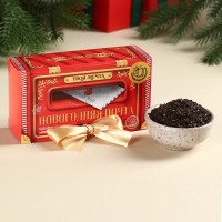 Чай чёрный «Новогодняя почта» в коробке-книге, вкус: имбирный пряник, 100 г.: Цвет: Минимальная партия
1