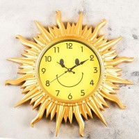 Детские настенные часы "Солнце", дискретный ход, d-44.5 см: 