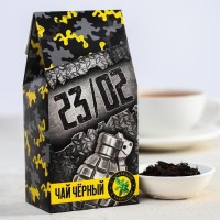 Чай чёрный «23/02», с чабрецом, 50 гр.: Цвет: Минимальная партия
1