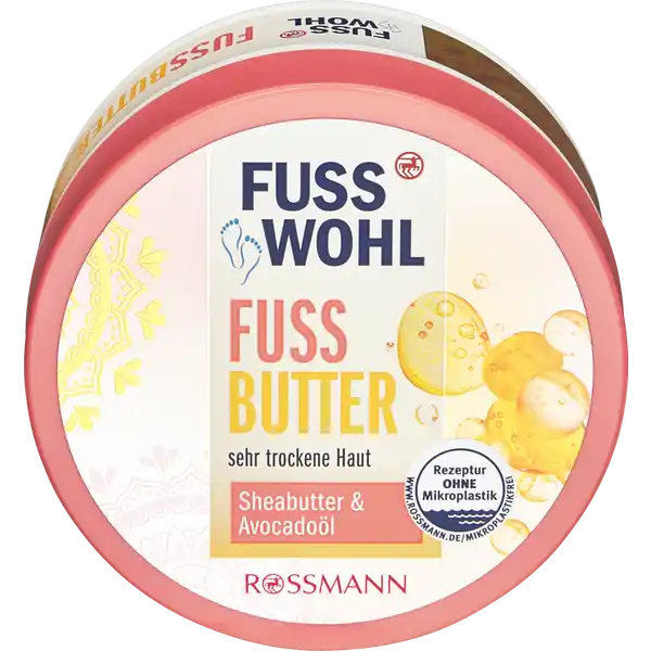 FUSSWOHL Fussbutter: Цвет: Produktbeschreibung und details Die FUSSWOHL FUSSBUTTER mit den wertvollen InhaltsstoffenSheabutter Avocadol und Bienenwachs pflegt die trockene Hautder Fe und macht diese wieder weich und geschmeidig Urea und Glycerin wirken feuchtigkeitsbewahrend Der zarte Duft nach Orangenblte ampamp Lilie untersttzt das frische Pflegegefhl und belebt die Sinne fr sehr trockene Haut mit Sheabutter ampamp Avocadol Hautvertrglichkeit dermatologisch besttigt Rezeptur ohne Mikroplastik Kontaktdaten Dirk Rossmann GmbH Isernhgener Strasse   Burgwedel wwwrossmannde UrsprungslandHerkunftsort Deutschland Testurteile Qualittssiegel ampamp Verbandszeichen Anwendung und Gebrauch Die FUSSWOHL FUSSBUTTER auf die Fe auftragen und gut einmassieren Gebrauch Aufbewahrung und Verwendung Aufbewahrungs und Verwendungsbedingungen Vor direkter Sonneneinstrahlung schtzen und bei Raumtemperatur lagern Inhaltsstoffe Aqua Cetearyl Alcohol Butyrospermum Parkii Butter Polyglyceryl Methylglucose Distearate Helianthus Annuus Sunflower Seed Oil Cocoglycerides Cetyl Ricinoleate Glycerin Cera Alba Myristyl Myristate Persea Gratissima Avocado Oil Urea Xanthan Gum Tocopherol Citric Acid Phenoxyethanol Benzyl Alcohol Parfum Benzyl Salicylate Hexyl Cinnamal Limonene Coumarin Bestandteile des Parfumls
https://www.rossmann.de/de/pflege-und-duft-fusswohl-fussbutter/p/4305615837833