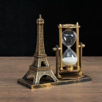 Песочные часы "Эйфелева башня", сувенирные, 15.5 х 6.5 х 16 см, микс: 