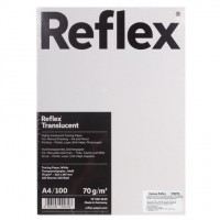 Калька REFLEX А4, 70 г/м, 100 листов, Германия, белая, R17118: Цвет: Калька Reflex изготавливается из высококачественного сырья, обладает высокой прочностью, но при этом почти прозрачна. Калька предназначена для рисования и черчения тушью, карандашом и ручкой, также подходит для печати на струйном или лазерном принтере.
