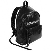 Givova Zaino Road Backpack B048-0010: Цвет: Brand: Givova Material: 100% polyester Leather look Brand logo on the front and tag Dimensions: L length 42 x width 32 x depth 15 in cm water-repellent material large main compartment with two-way zip a front compartment with zipper two padded, adjustable shoulder straps with handle padded back and bottom comfortable to wear NEW, with label &amp; original packaging
https://www.sportspar.com/givova-zaino-road-backpack-b048-0010
