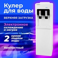 Кулер для воды SONNEN FSE-02A, напольный, НАГРЕВ/ОХЛАЖДЕНИЕ ЭЛЕКТРОННОЕ, 2 крана, белый, 455421: Цвет: Напольный кулер SONNEN FSE-02A обеспечит питьевой холодной и горячей водой сотрудников и посетителей предприятий, офисов и других организаций.
: SONNEN
: Китай
1