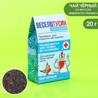 Чай чёрный в домике «Веселотусин новогодний», вкус: имбирный пряник 20 г.: Цвет: Минимальная партия
1