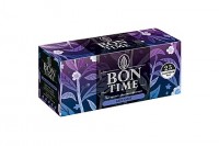 «Bontime», чай черный с ароматом бергамота, 25 пакетиков, 50г: 