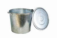 Бак оц. 32л для белья с крышкой без решетки: Цвет: Бак оц. 32л для белья  с крышкой без решетки
