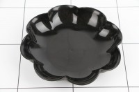 Тарелка пласт Radivas 195мм черная: 