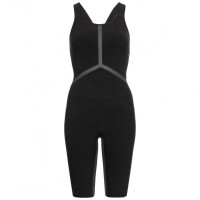 adidas Adizero Breaststroke Women Competitive Swimsuit CW9974: Цвет: Brand: adidas Material: 76% polyamide, 24% elastane Lining: 65% polyamide, 35% elastane Material (Bag): 100% polyester adizero - light upper material, focus is on speed and flexibility UPF 50+ - Ultraviolet Protection Factor, with high protection against UV radiation FINA approved - approved for competitions One piece including practical, large Gym Sack made of mesh material, e.g. for stowing a towel and accessories Dimensions (Bag): approx. H 65 x W 45 in cm elastic U-neck V-shaped back design with an oval back cutout offers optimal freedom of movement elastic anti-slip tape at the leg end for a secure fit Pants legs in knee length Close-fitting compression fit for ideal competition conditions elastic, quick-drying material flat seams ensure less friction comfortable to wear NEW, with label &amp; original packaging
https://www.sportspar.com/adidas-adizero-breaststroke-women-competitive-swimsuit-cw9974