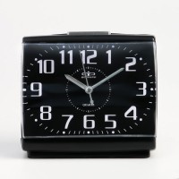 Часы - будильник настольные "Классика", дискретный ход, 14.3 х 13.2 см: 