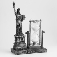 Песочные часы "Статуя Свободы", сувенирные, 13 х 7 х 20.5 см: 