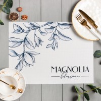 Салфетка на стол Доляна "Magnolia" ПВХ 40*29см: 