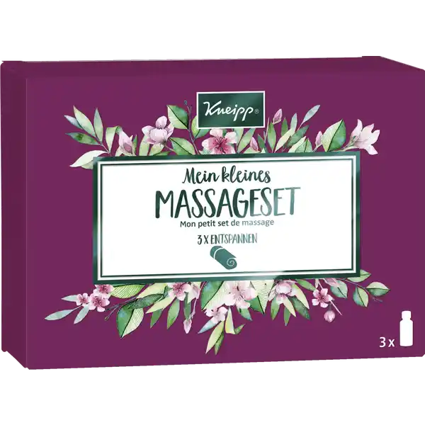 Kneipp Mein kleines Massageset: Цвет: Produktbeschreibung und details x entspannen  x Massagel YlangYlang ml  x Massagel Glckliche Auszeit  ml  x Massagel Mandelblten Hautzart  ml Kontaktdaten Kneipp GmbH D  Wrzburg wwwkneippcomdede UrsprungslandHerkunftsort Made in Germany by Kneipp Anwendung und Gebrauch Dnn auftragen mit sanftem Druck und gleichmig kreisenden Bewegungen einmassieren Inhaltsstoffe YlangYlang Helianthus Annuus Sunflower Seed Oil Prunus Amygdalus Dulcis Sweet Almond Oil Simmondsia Chinensis Jojoba Seed Oil Tocopheryl Acetate Cananga Odorata Flower Oil Coumarin Citronellol Linalool Geraniol Eugenol Benzyl Benzoate Benzyl Salicylate Parfum Fragrance Tocopherol Glckliche Auszeit Helianthus Annuus Sunflower Seed Oil Prunus Amygdalus Dulcis Sweet Almond Oil Tocopheryl Acetate Papaver Orientale Poppy Seed Oil Cannabis Sativa Seed Oil Citrus Nobilis Mandarin Orange Peel Oil Citrus Aurantium Dulcis Orange Peel Oil Citrus Limon Peel Oil Litsea Cubeba Fruit Oil Juniperus Communis Fruit Oil Olibanum Limonene Geraniol Linalool Coumarin AlphaIsomethyl Ionone Citral Citronellol Parfum Fragrance Tocopherol Mandelblten Hautzart Helianthus Annuus Sunflower Seed Oil Prunus Amygdalus Dulcis Sweet Almond Oil Simmondsia Chinensis Jojoba Seed Oil Tocopheryl Acetate Helianthus Annuus Hybrid Oil Prunus Amygdalus Dulcis Sweet Almond Flower Extract Citrus Aurantium Dulcis Orange Peel Oil Pogostemon Cablin Oil Limonene Linalool Coumarin Citronellol Geraniol Citral Parfum Fragrance Tocopherol
https://www.rossmann.de/de/pflege-und-duft-kneipp-mein-kleines-massageset/p/4008233150161